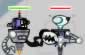 Robot fighting game