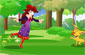 girl's forest adventure game