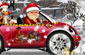 Santa Race with Car